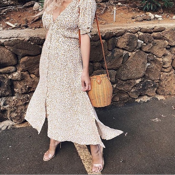 Faithfull the Brand Vida Wicker Bag NWT - Picture 4 of 16